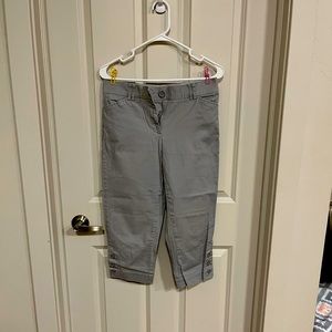 Grey dress pant/capris